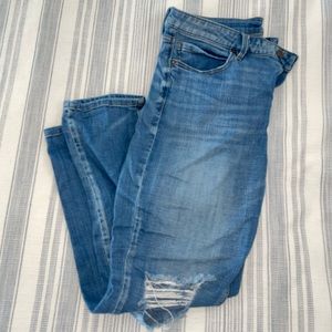 cosmic blue love jeans!